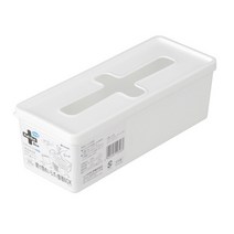 비닐봉지 정리함 서랍정리 박스 화이트, 대