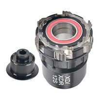 알루미늄 합금 QR/스루 액슬 허브 카세트 허브 유닛 어댑터 액세서리용 고강도 어댑터 캡, 010 XD QR 용, 금속