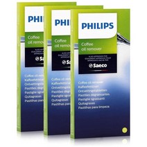 Philips 필립스 새코 커피 오일 리무버 머신 클리너 6정 3팩, 1팩