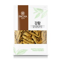 인차 인도산 강황 강황뿌리 차, 1팩, 300g