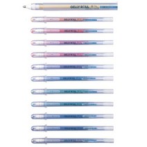 사쿠라 스타더스트 1.0mm 데코 젤잉크 볼펜, 705 오렌지