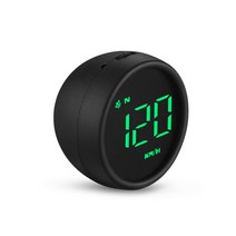 자동차속도계 UHD 헤드업디스플레이 호환 범용 자동차 HUD 헤드 업 디스플레이 GPS 속도계 과속 경고 주행, 02 green