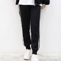 블루모드 융털 두줄 트레이닝 죠거바지 츄리닝 운동복