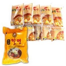 비프먹방 대용량 밀면사리 + 육수세트 (밀면사리 10인분 2kg 육수 10인분), 2개
