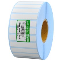 북원라벨 유포지 50X10mm 지관40mm 롤라벨 유포라벨 BLU-501040