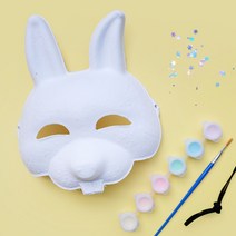 토끼가면 만들기 키트 미술놀이답례품 어린이집 생일 답례품 선물 키즈 유치원 구디백, Type B