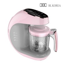 비엘코리아 스마트 터치 이유식 마스터기 BFP-1800E, BFP-1800E(핑크)