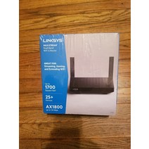 링크시스 링크ys MAX 스트림 mr7350듀얼 BAND 와이파이 6 공유기 라우터 ROUTER..black