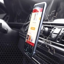 콩샵 더뉴카이엔 캡틴쉴드나노패드 핸드폰거치대 스마트폰거치대 송풍구거치대 마그네틱거치대 휴대폰거치대 차량용, 캡틴쉴드나노패드 송풍구거치대, 1개