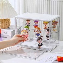 HK.sell 핸드백&피규어 투명&화이트 보관 진열 케이스, 화이트, 1개
