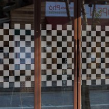 고급컷팅안개시트_스퀘어아트04_90x45cm, 단품