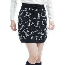 랜덤 로고 니트 스커트 레이디스 cuarto united (쿼트 유나이티드) m3352