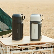 락앤락 아웃도어 대용량 보온병 1.2L(LHC1425), 아이보리
