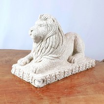 사자 돌조각상 28cm, 쿠팡 본상품선택