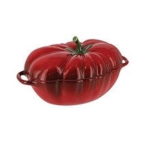 스타우브 세라믹 쁘띠 토마토 코코떼 16온스 양수 주물 냄비 솥 밥 인덕션 어묵꼬치, 단일사이즈