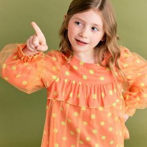 [리틀스텔라] 에이라인 도트 블라우스 FSPSCBV902M1