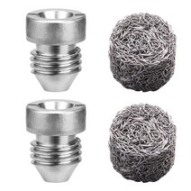 공구 Daily 폼 캐논 및 메이커용 1.1mm 오리피스 스노우 랜스용 교체용 스레드 노즐 메시 필터 3000 PSI