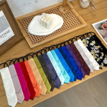 [민주화한복] 양단 고무줄 일체형 제비부리 댕기 22color