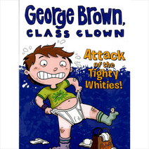 언어세상 George Brown Class Clown #7 - Attack of the Tighty Whities (Book+CD) +미니수첩제공