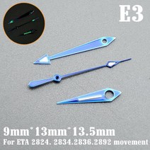 시계 액세서리 포인터 ETA 2824 손 녹색 슈퍼 발광 2836 무브먼트 A1 ~ A80