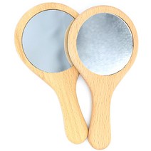 원목손거울 대 25cm 반제품 F-02-045