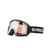 스키 보드 고글 슈레드 MONOCLE BLACK LOW LIGHT SILVER