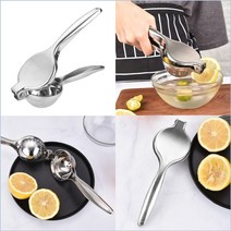 라이프해커스 레몬 착즙기 라임 오렌지 과일 스퀴저 과일압축기 수동 착즙기 - 4개, 레몬 착즙기- 4개