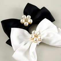 신발 구두 장식 코사지 웨딩슈즈 리본 진주 촬영 소품