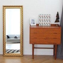 아트박스/럼버잭 프리미엄 엔틱 전신거울1200-750골드, 본품