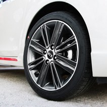 UNCLE2)올뉴모닝 16인치 카본 랩핑 시트지 휠마스크 스티커 타이어 튜닝용품, BE.G타입, 1개