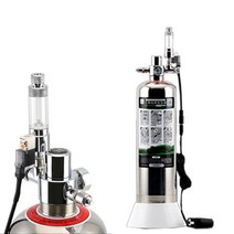 아쿠아스탭 화학이탄 co2생성기 스테인레스 붐베 자작이탄 물생활용품 화학이탄, 5세트