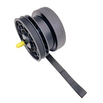 로잉머신 웨빙 리바운드 댐퍼 저항 시스템 벨트 풀리 로잉 머신 중력 휠 체육관 액세서리 홈 스프링 박스, 한개옵션0