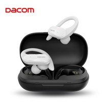 DACOM Athlete TWS 블루투스 이어폰베이스 진정한 무선 스테레오 버드 스포츠 헤드폰 귀고리 안드로이드 iO, 러시아, 01 Athlete TWS White