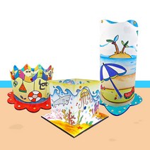 [필아트샵]핫썸머시리즈 무지 조명등(전등갓), 롱물결