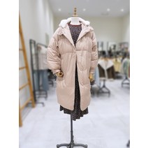 [써스데이아일랜드] 루즈핏 베이직 롱 다운 점퍼 T218MDJ244W(1272178)