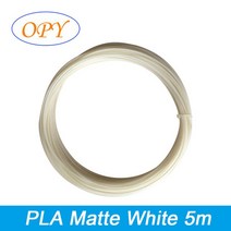 3D프린터필라멘트 3D 펜 필라멘트 Pla 플라스틱 리필 5M 무광택 탄소 섬유 청동 실크 화이트 블랙 레드 그, 16 PLA Matte White 5m