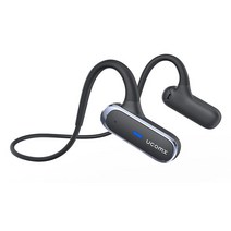 넥밴드이어폰 무선해드셋 골전도 블루투스 이어폰 최신 Ucomx Airwings G56 V5.0 스포츠 무선 샤오미 아이폰 pk dacom용 오픈 이어 넥 밴드 방수 헤드셋, 04 BLK original box