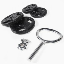 바디엑스 경량용 무게조절 케틀벨 핸들 18kg 세트 경량원판용, 단품