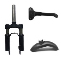 Ninebot MAX G30 스쿠터 유압 충격 흡수 장치 프론트 포크 부품 용 댐핑 서스펜션 프론트 수정|스쿠터 구성품 & 액세서리|, 1개, Black