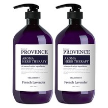 프로방스 아로마 허브 테라피 트리트먼트 1 000ml 프렌치라벤더향, 2개, 1L