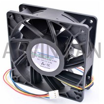 Pwm 서버 섀시 대용량 공기 냉각 선풍기 PFC1212DE 12cm 12038 4.80A 4 라인, 한개옵션0