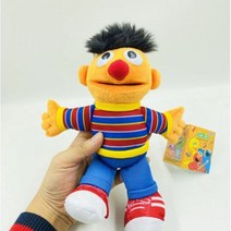웃는엘모인형 엘모 굿즈 Elmo 세서미 스트리트 애착인형 20cm 만화 인형 애니메이션 쿠키, orange
