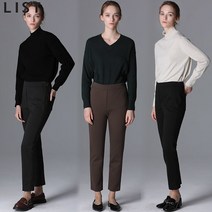 리스트 리스트 줄리아 백밴딩 슬림 팬츠