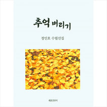 추억 버리기 + 미니수첩 증정, 정인호, 세종출판사