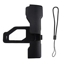 셀프촬영 브이로그 BGNing 휴대용 보관 상자 DJI OSMO 포켓 핸드 헬드 짐벌 카메라 보호 커버 미니 케이스 끈 포함, [01] Black