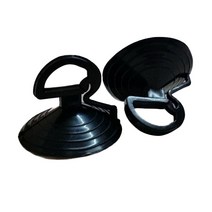화징실 플런저 고무 흡입 컵 빨판 PVC 후크 자동차 양산 블랙 35mm 10 개, [01] 10pcs