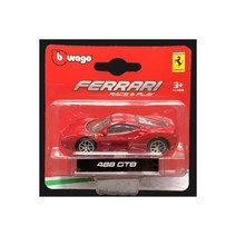1:64 페라리 LaFerrari 페라리 488 GTB 458 스파이더 F40 경쟁 엔조 430 금속 다이 캐스트 컬렉션 합금 모델 자동차, Ferrari 488 GTB