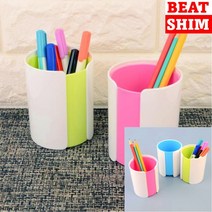 연필통 펜꽂이 우드연필꽂이 붓꽂이 원목연필꽂이