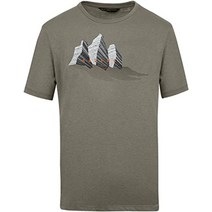 Salewa 남성 라인 그래픽 m 티셔츠