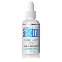 Admire My Skin - Citrus Glo Drops Vitamin 어드마이어 시트러스 글로우 드롭스 1oz(30ml), 1개